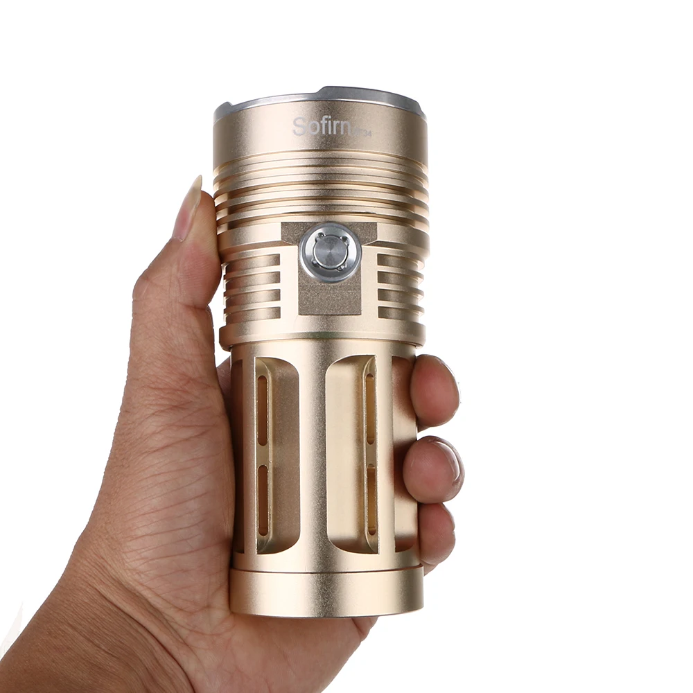 Sofirn SF34 LED Flashlight - Bright, Rechargeable, and Durable