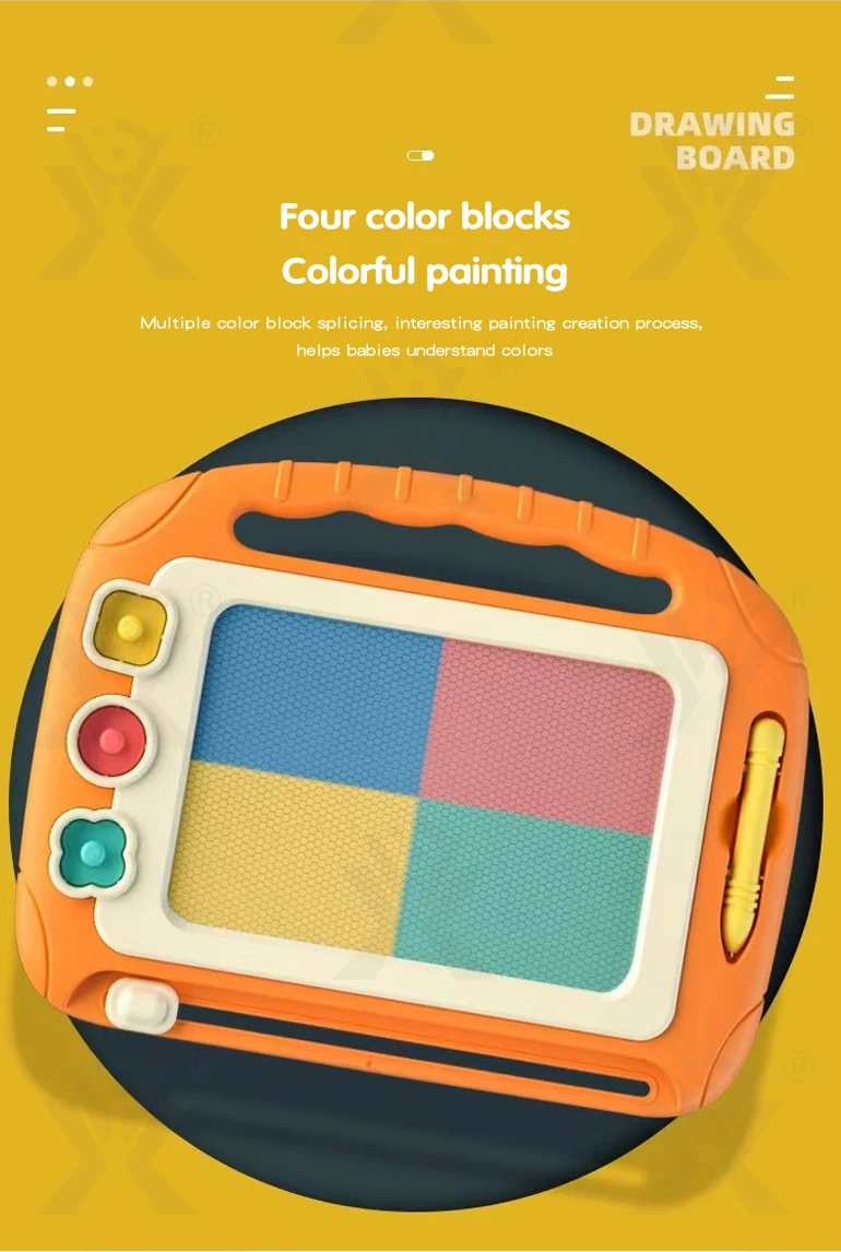 Chengji Early Educational Color Doodle Writing Toy Plastic Erasable