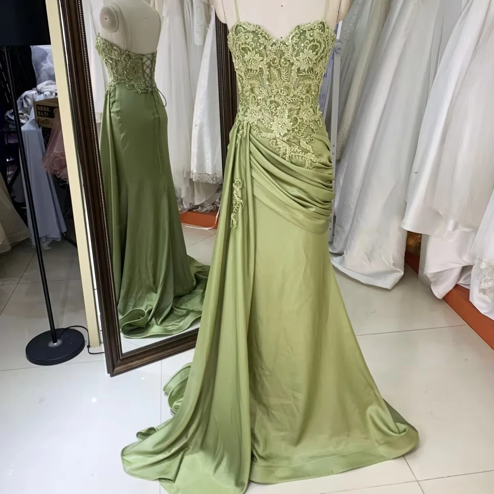 formal dresses adelaide shops Sweetheart Beaded Tulle Corset Dress With Lace-Up Back main image 0