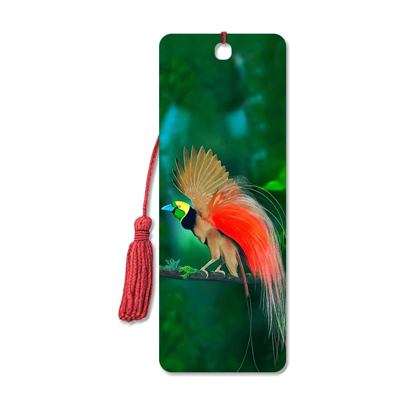 3D Lenticular Printing Bookmarks With Tassel