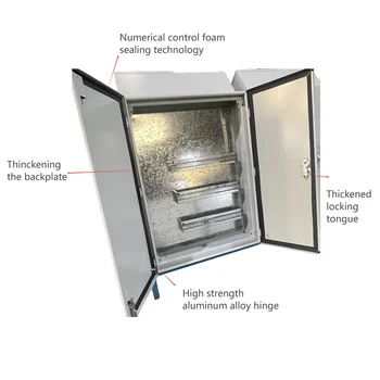 Haloauth electrical panel/metal enclosure ip68/electrical enclosures/distribution board ip65/electrical control panel board