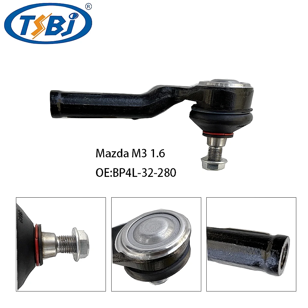 Factory wholesale hot sale full set of auto chassis parts like tie rod end for Mazda M3 1.6 OE:BP4L-32-280 manufacture