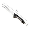 Silver black handle (64g)