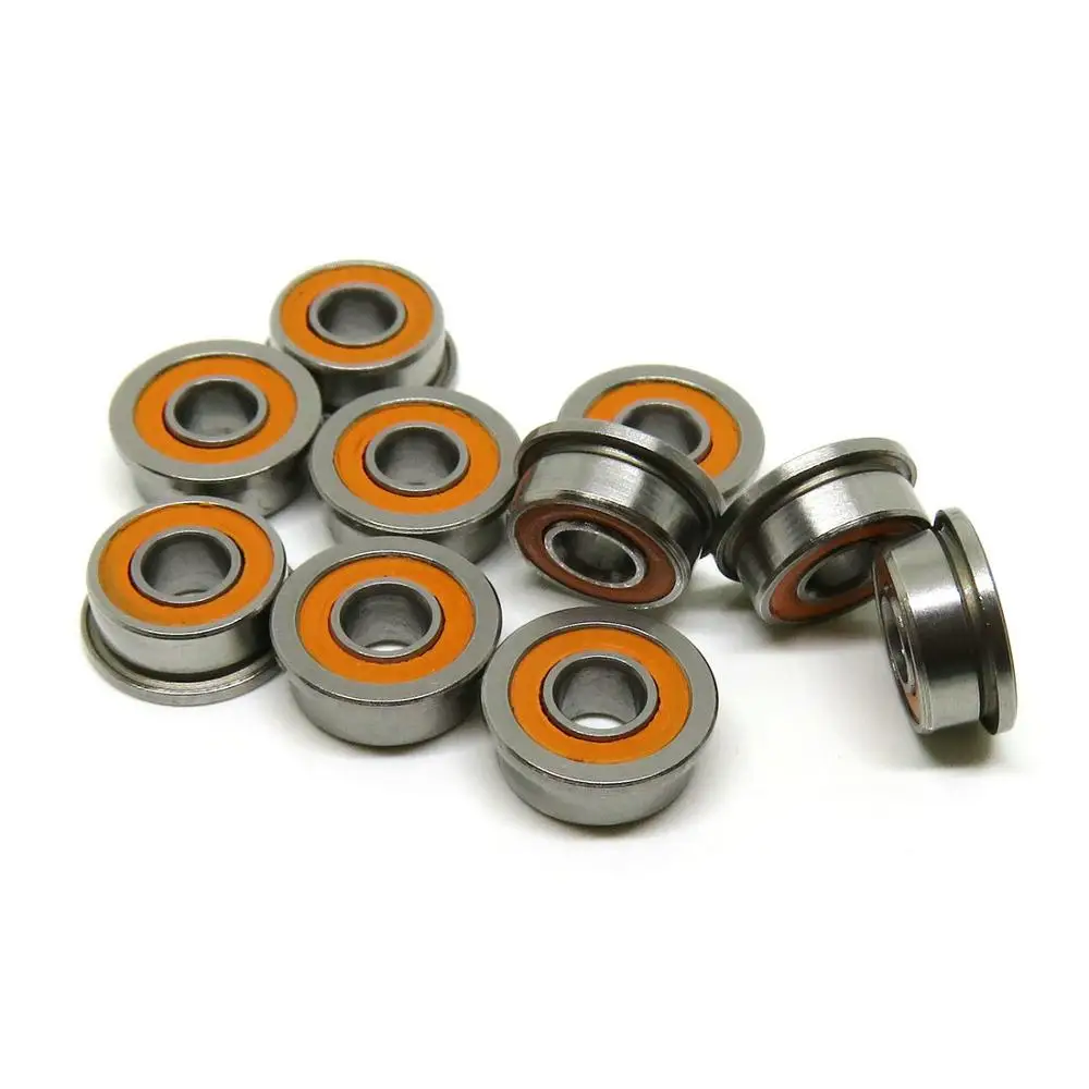ceramic orange seal abec 7 fishing reel bearings Sealed ABEC-7 Orange Seals Ceramic Flanged Bearings SF688C-2OS SFR168C-2OS  SFR2-5C-2OS SF6700C-2OS SFR156C-2OS SFR166C-2OS