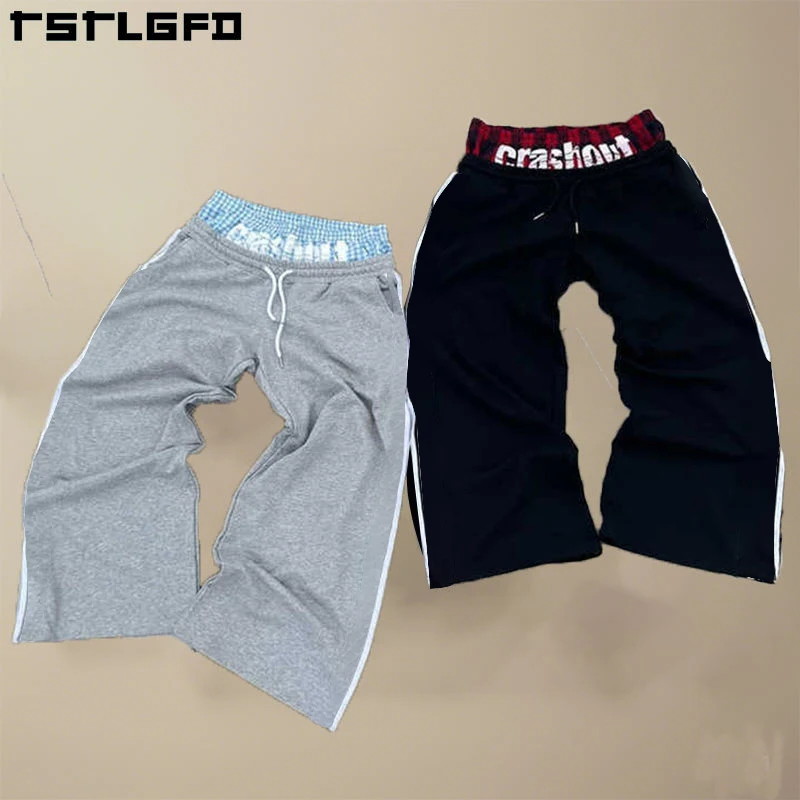 Pantalon De Jogging Homme Coupe Droite Large - Polyester Confortable - Pour Loisirs Et Détente - 5