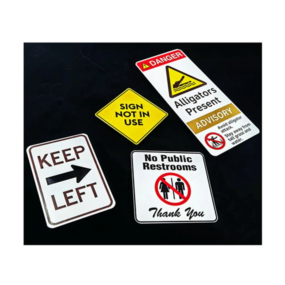RTS Custom Printed Aluminum Full Color Printing Signs Blanks Sublimation Aluminium Sheets for Thermal Transfer