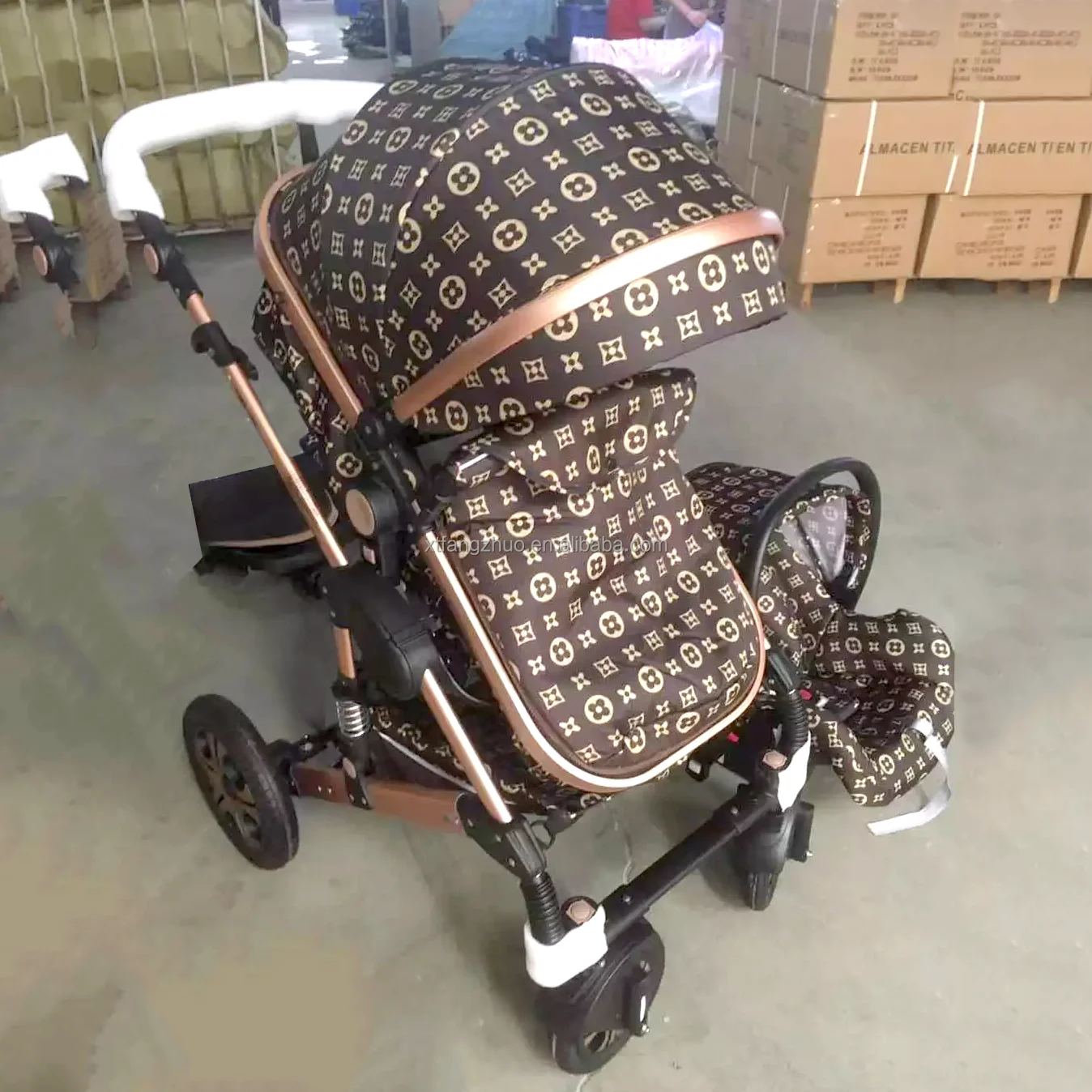 New Baby Stroller Walker Pramcool Baby 3 In 1 Luxury Baby Strollerfor ...