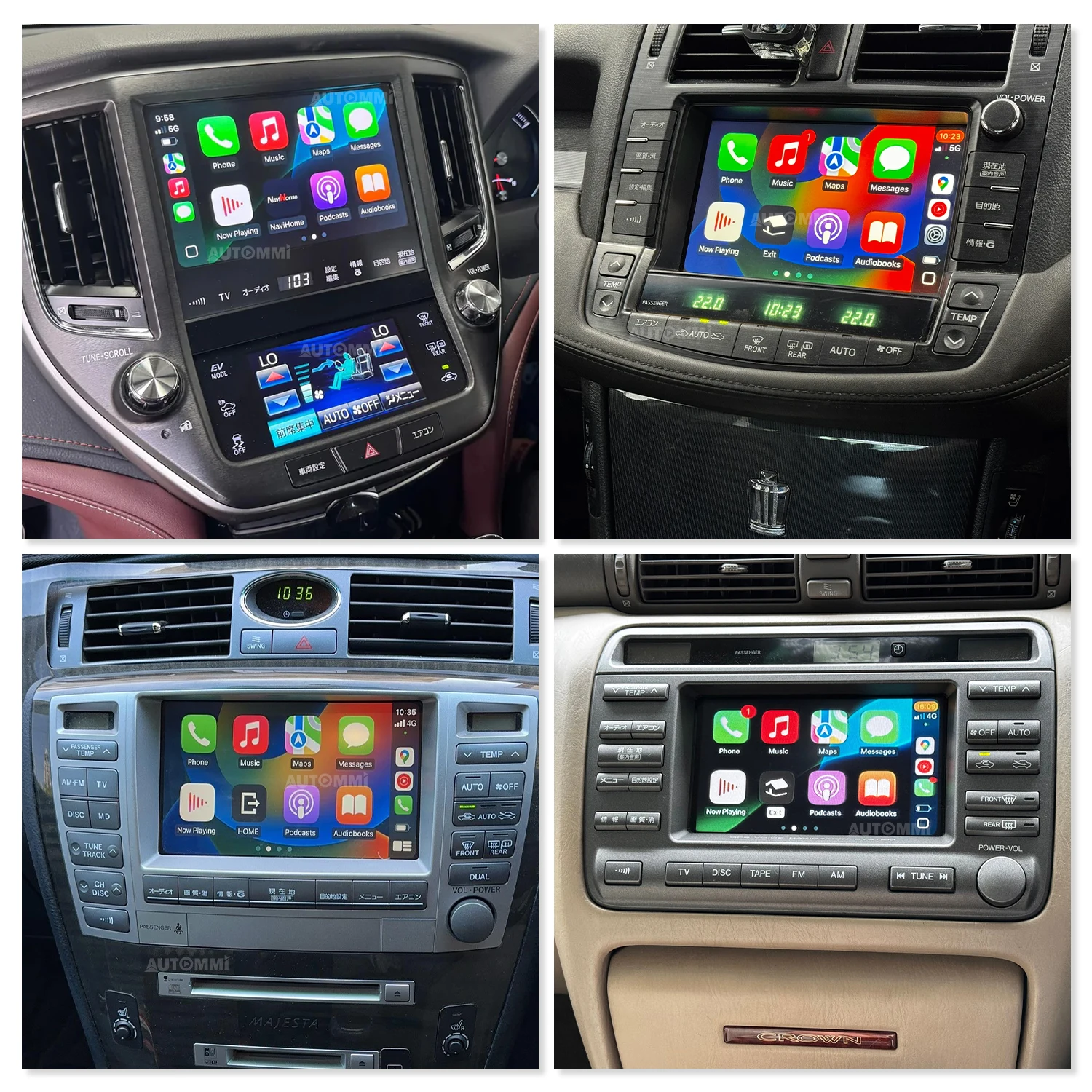 Crown Hybrid GWS204 OEM Head Units - Wireless Carplay & Android Auto