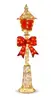 Noeud papillon-lampadaire rouge rouge