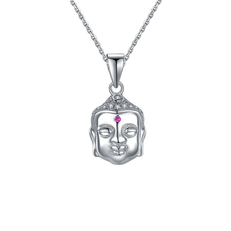 Ciondolo A Forma Di Buddha, In Argento Sterling 925, Placcato - Foto 11