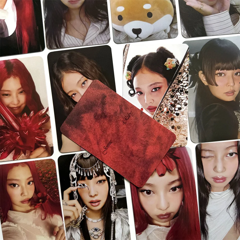 Kpop JENNIE RUBY Solo Album LOMO Cards - Collectible Gifts