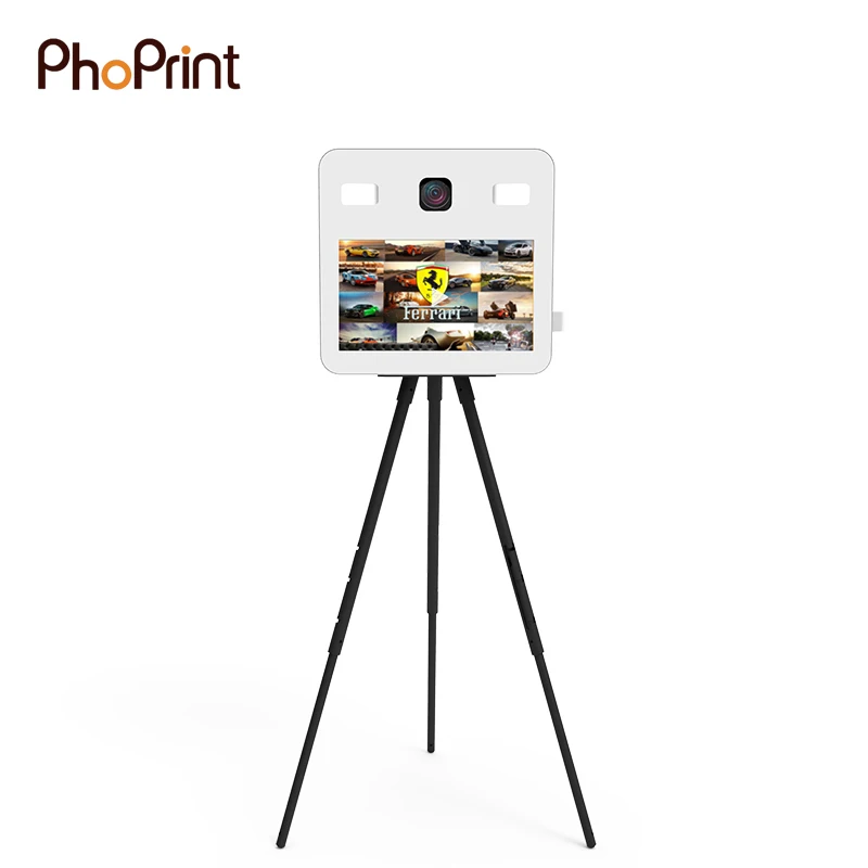 Compact Selfie Props Photo Booth Box Printed Photomaton for Camera Small Design on Sale