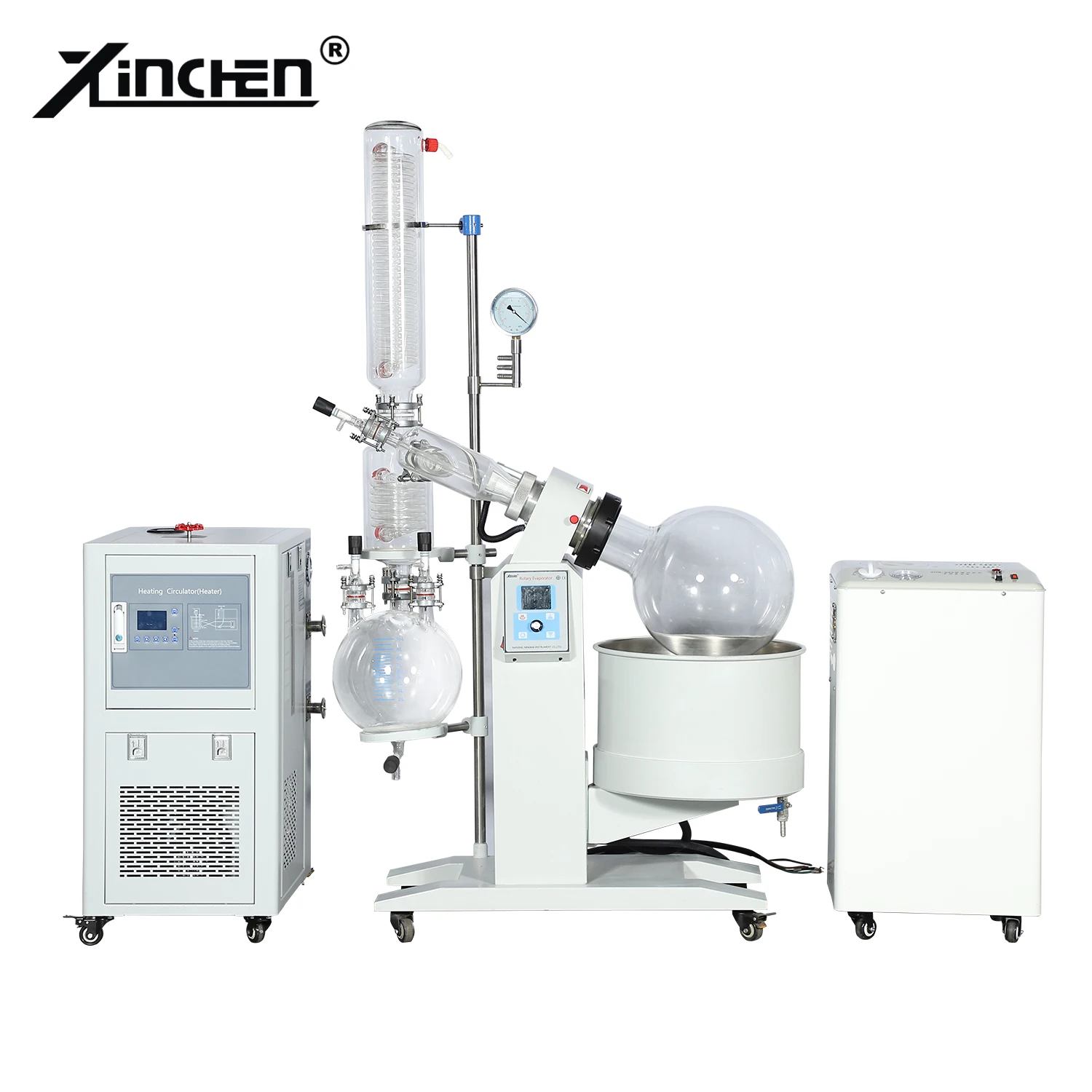 XINCHEN customized industrial rotary evaporator with cooling circulator with good quality