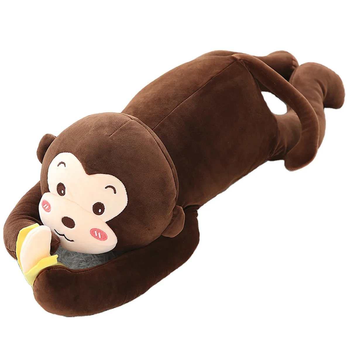 monkey plush pillow