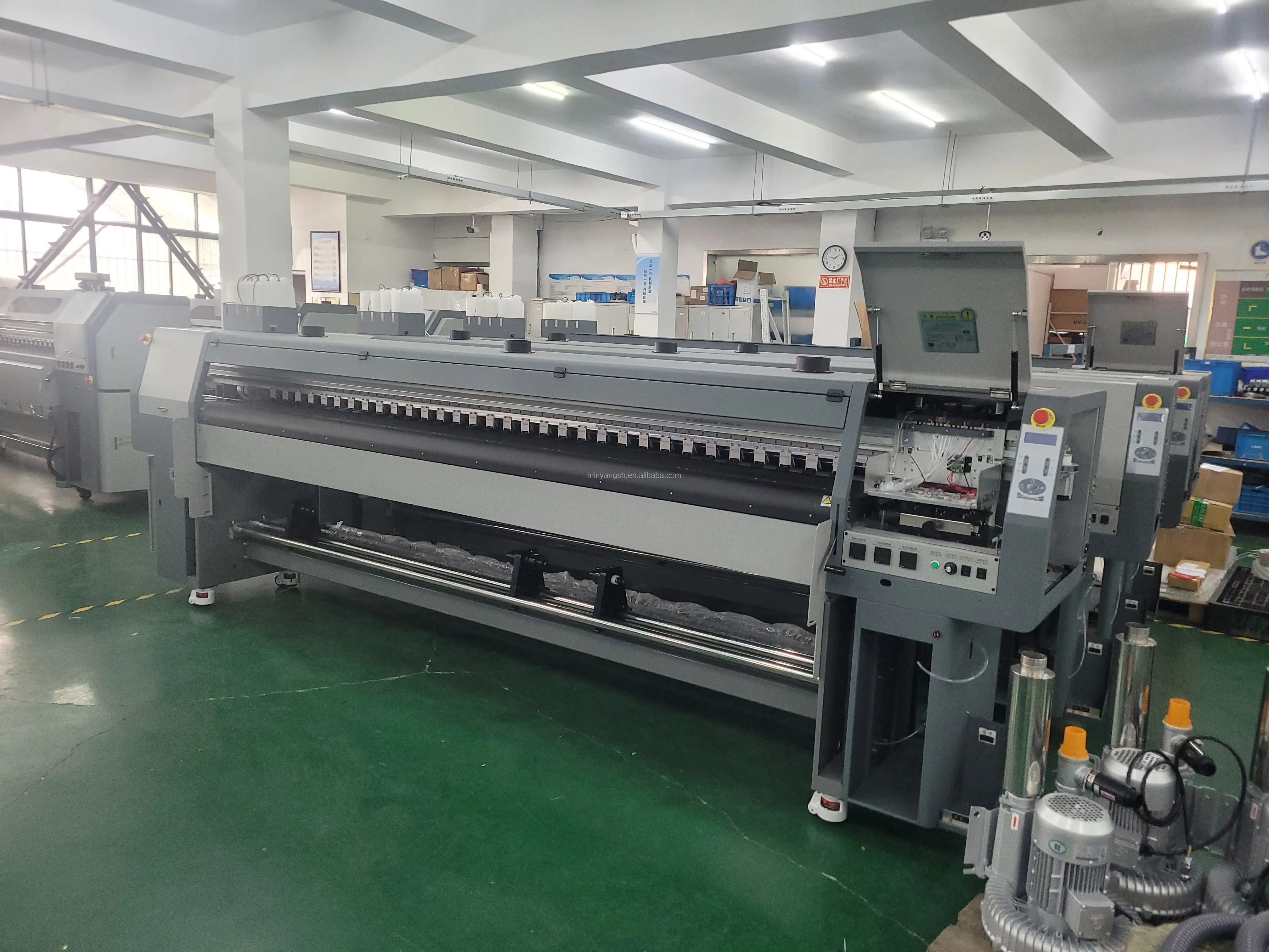 FY-3200MS/I4 Sticker Label Smart Traffic Road Sign Eco Solvent Roll to Roll Printer with epson I3200 Printhead
