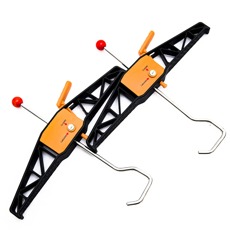 Ladder Clamp,Extended Ladder Stabilizer Accessory for Roof Gutter,Ladder Stand-Off Aluminum Wing Span/Wall Ladder Standoff