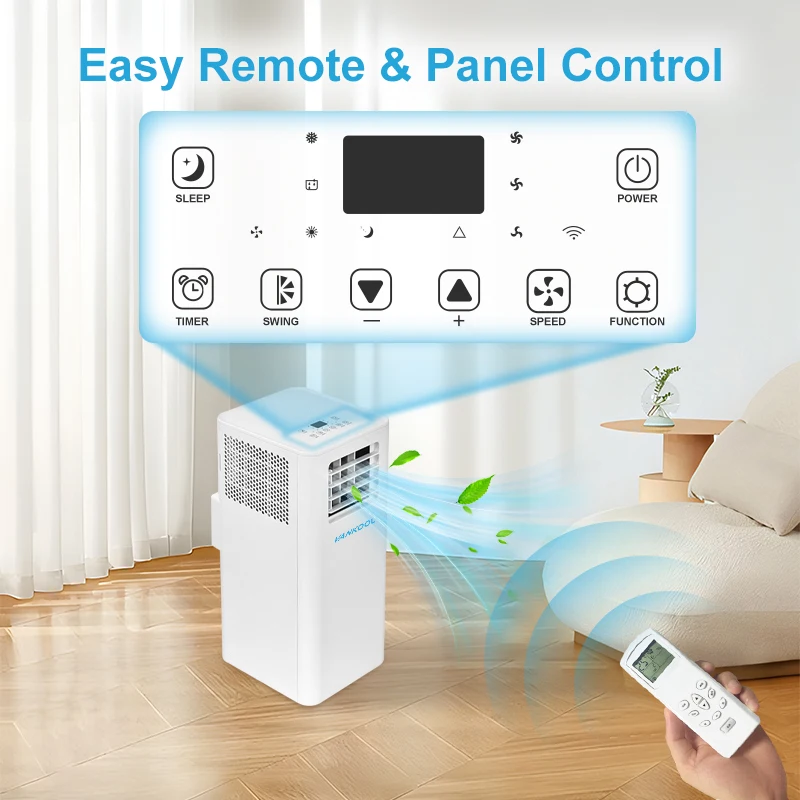 4 in 1 a New air Conditioning Unit  Removable Room Ac Portable 5000-12000btu Mobile Airconditioner Portable air Conditioner