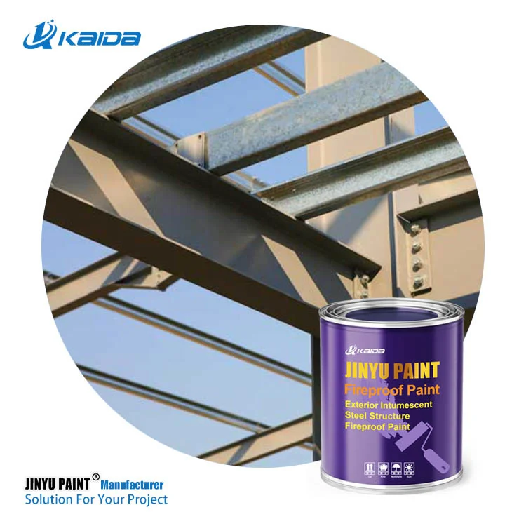 Top Manufacturer Ultra Thin Exterior Steel Structure Intumescent Fireproof  Paint Intumescent Paint Fire Proof Paint
