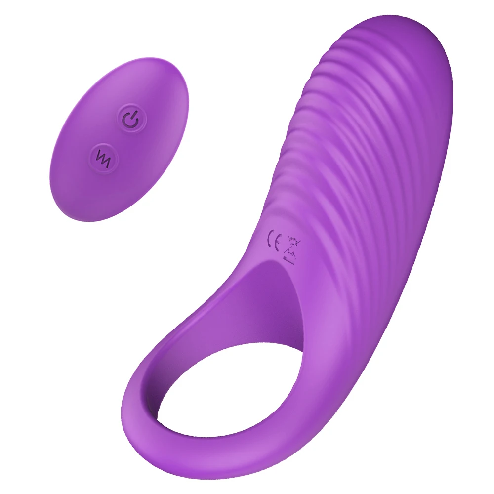 S-HANDE Rechargeable Silicone Cock Ring Men's Vibrating Penis Rings Sex Toys Vibrator Ring for Men S-HANDE Rechargeable Silicone Cock Ring Men's Vibrating Penis Rings Sex Toys Vibrator Ring for Men
