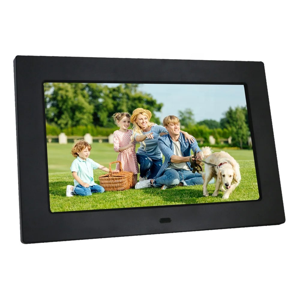 2024 DPF7001 private mould 7 inch hd digital photo picture frame with