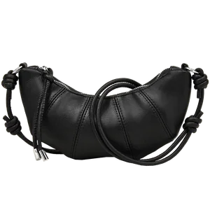 Wholesale custom made women's zippers small pu leather crossbody ladies outdoor designer handbags for women luxury