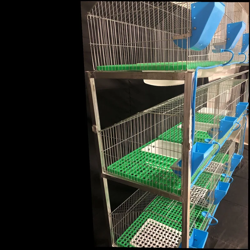 3 Or 4 Layers Rabbit Farming Cage Commercial Breeding Rabbit Cages