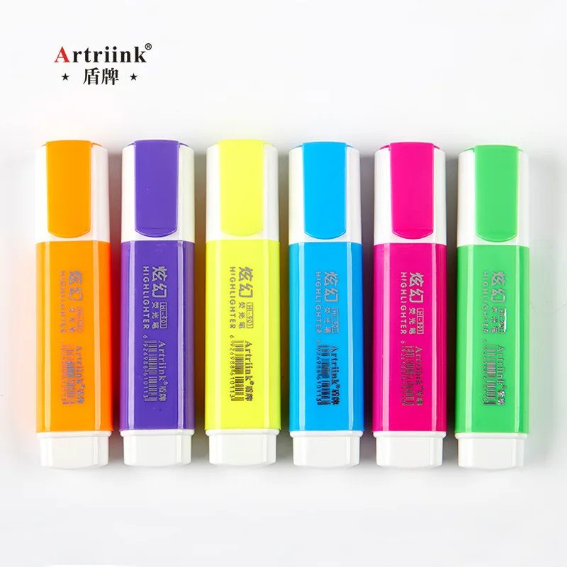 Fluorescent Highlighter Pen, Pen Highlighter School