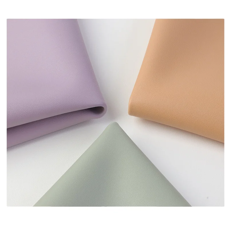 Leather Supplier Sustainable Bio Leather Eco PU Vegan Leather for Bags