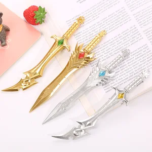 Wholesale Customization Cute Multicolor Strange Interesting Styling Sword Neutral Pen Stationery Gifts Students Ballpoint Pen
