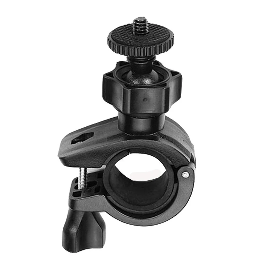 Venta al por mayor de soporte de plástico en forma de O para bicicleta con clip de soporte con cabeza de tornillo de 1/4 para cámaras de acción GoPro Heros 10 9 8 7 6 5/4/3+