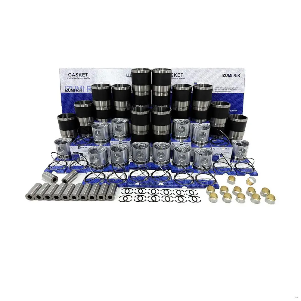 IZUMI RIK Overhaul Rebuild Kit for Mitsubishi S12R Diesel Engine Spare Parts