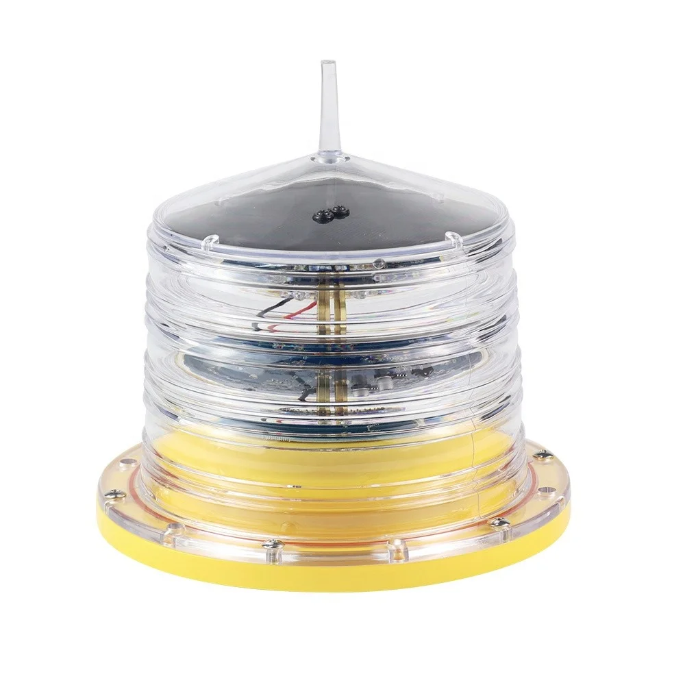 1-4NM Visual Range IALA Standard Integrated Solar  Marine Navigation Lantern/ Marine Beacon Lighting/solar Marine Buoy Lantern
