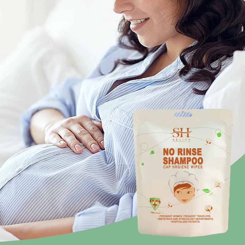 No Water Rinse Free Shampoo Cap Antidandruff Itch Relief Waterproof