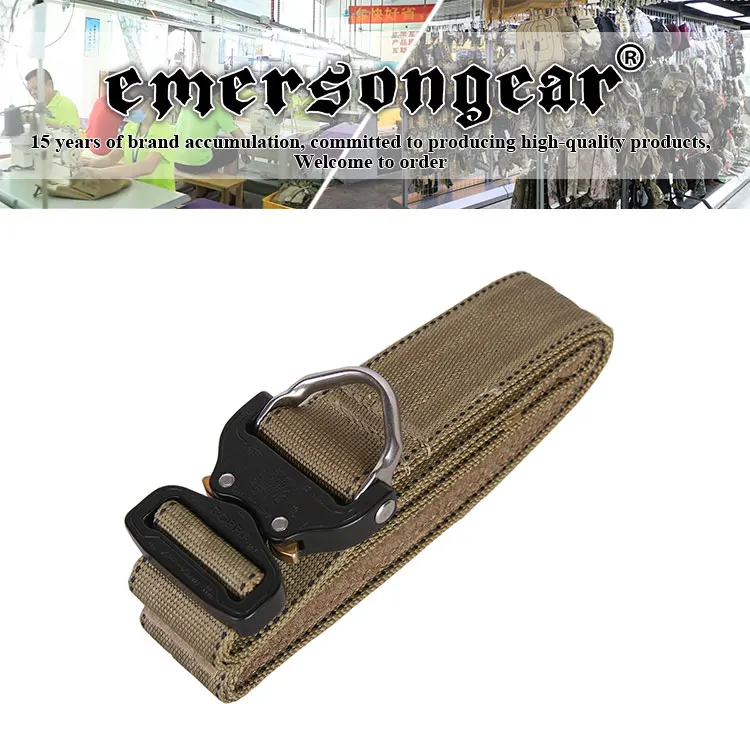 Emersongear Cobra Nylon Dring Riggers Belt Outdoor Combat Utility Belt