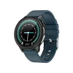 Смарт-часы E80 с вращающейся кнопкой для измерения уровня кислорода в крови, ЭКГ и PPG, Смарт-часы