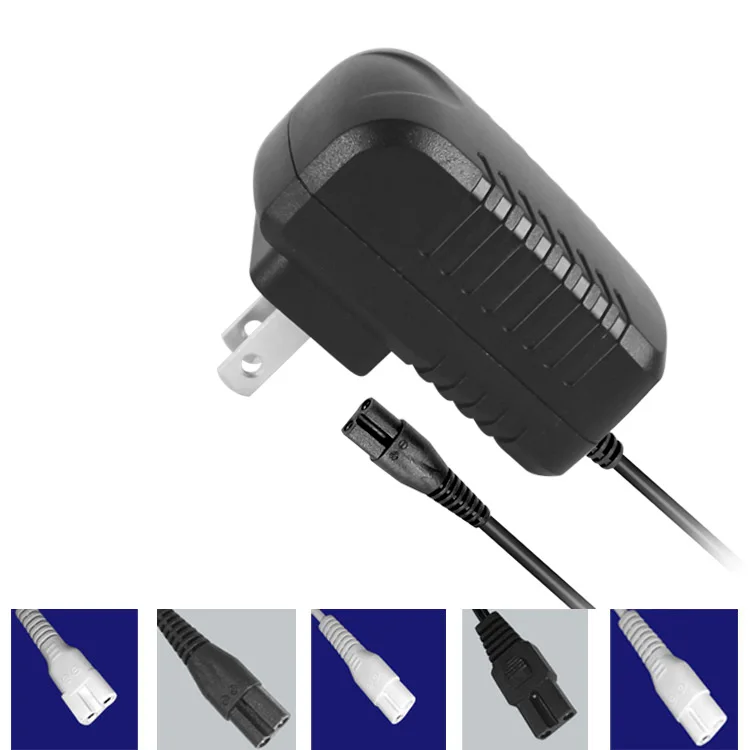 電動バリカン用充電器 3V 3.7V 5V 対応 AC/DC電源アダプター
