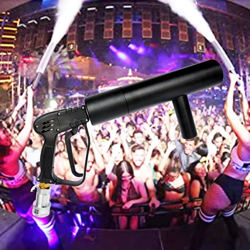 CO2ジェットスモークガン ピストル型 手持ち ディスコ・クラブ用・DJ