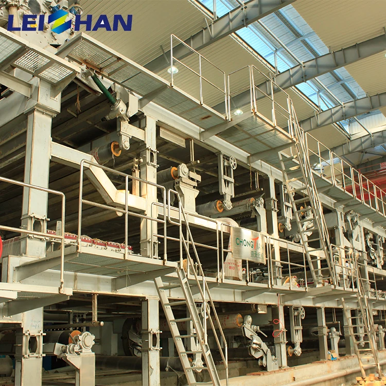 Paper Mill Machine Jumbo Roll Cardboard Paper Manufacturing Plant Corrugated Paper Making Machine Price
