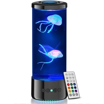 ellyfish Lamp,Multi Color Changing Light,11.8Inches Tall Large Jelly Fish Tank Aquarium Mood Light.Best Gift