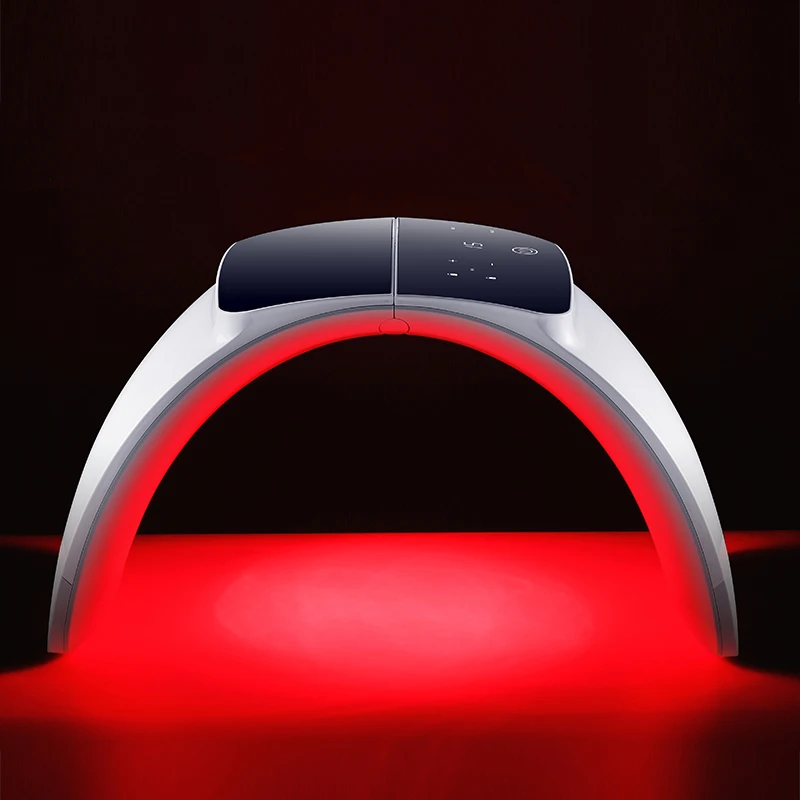 Face Acne Wrinkle Remover Device Far Infrared Colorful Skin Care Mask Pdt Led Light Therapy Machine