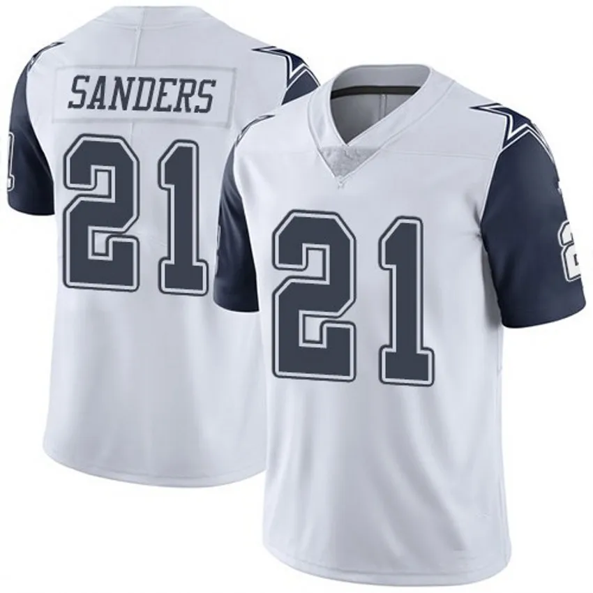 Wholesale Best Quality #4 Dak Prescott #19 Amari Cooper #21 Ezekiel Elliott  #88 CeeDee Lamb Salute to Service American Football Jersey From  m.