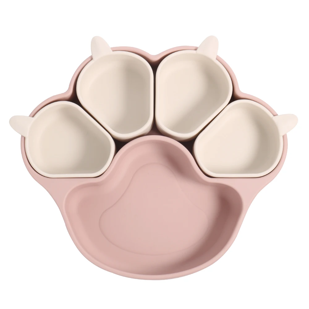 Join the Elite Club with 6-Piece Silicone Baby Feeding Set with Sippy Cup - Made in the USA, BPA-Free for Toddlers and Kids