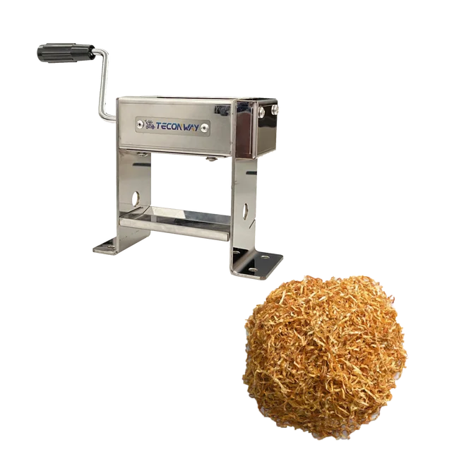 China Manufacturer Custom Made Stainless Steel Corrosion-Protection Manual Tobacco-Leave-Shredder for Tobacco Leaf Cutting Use