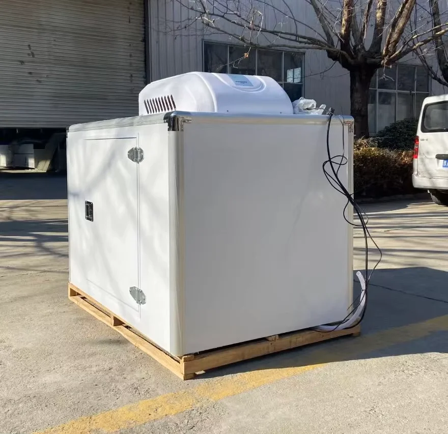 Lemon Cold Storage Refrigerated Frozen Electrical Freezer Cold Chain Delivery Cargo Mobile  Ice Cream Food Storage Refrigerator