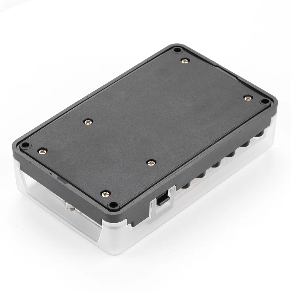 Scatola Portafusibili 12 Vie 12-24V Impermeabile Con LED E Bus Negativo - Per Auto, Camper, Barca, Con Fusibili 5A/10A/15A/20A