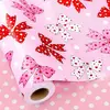 Pink Red BowPolka Dot