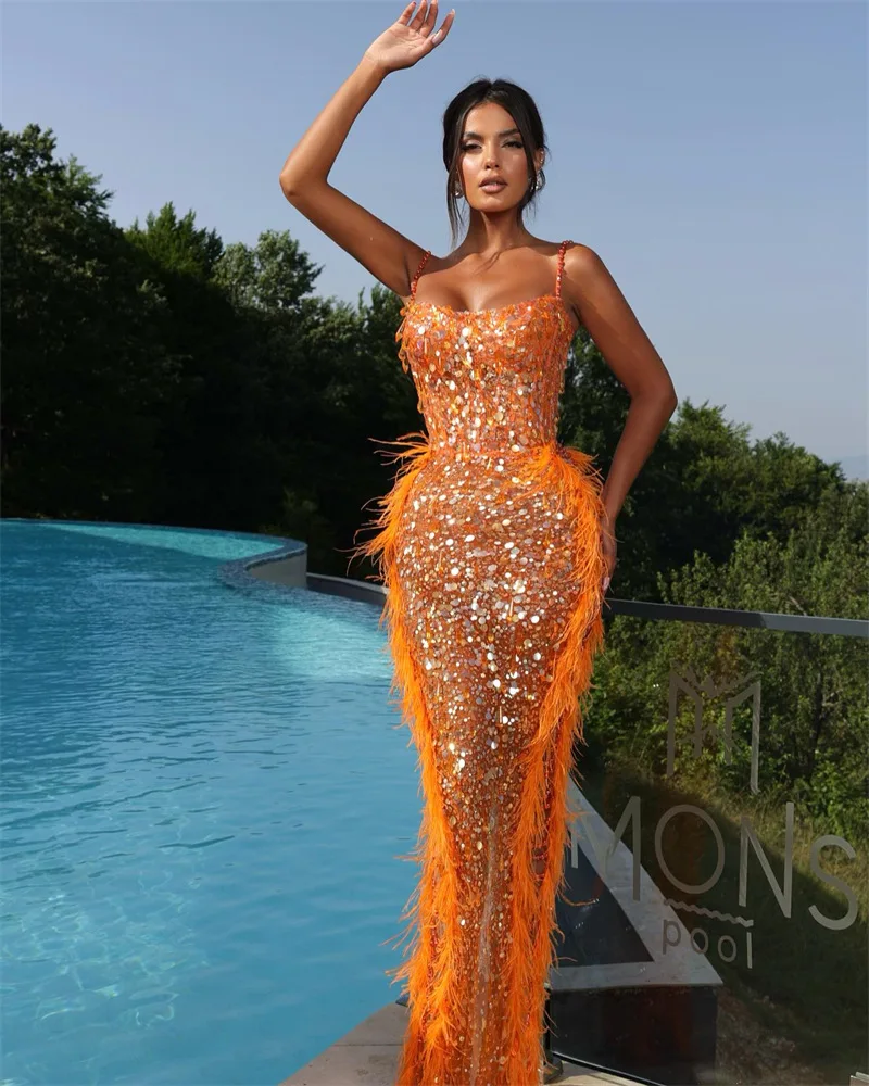 orange pearl dress Our Kyhlet Maxi Dress in Orange, as seen on @Tamara