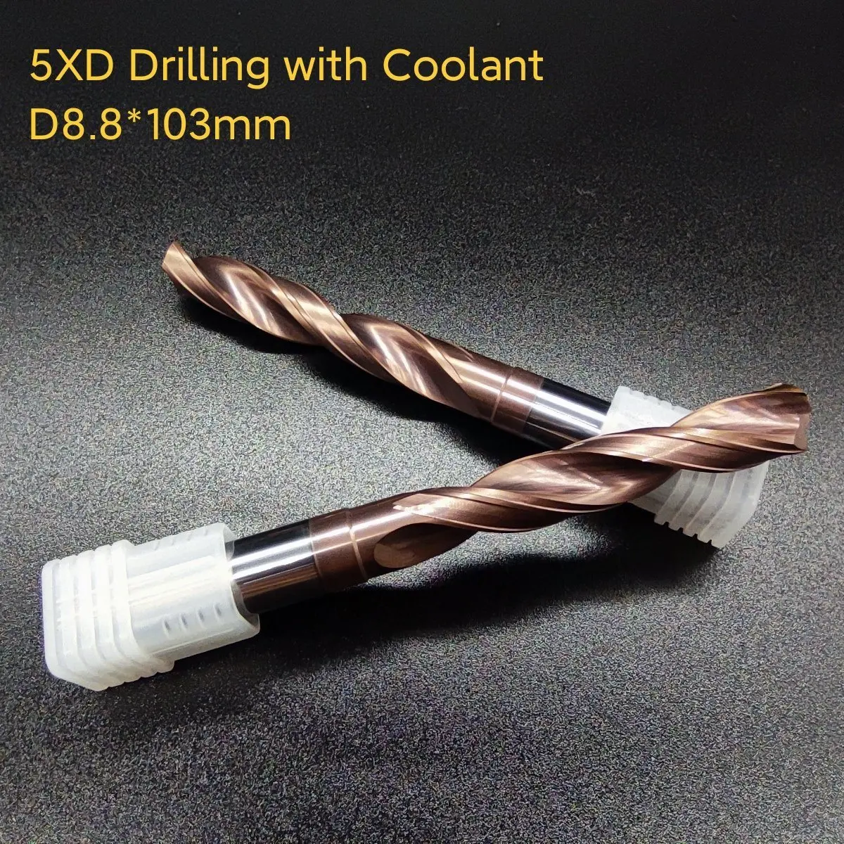 5xd Internal Coolant Tungsten Carbide Drill Bits With High Quality ...