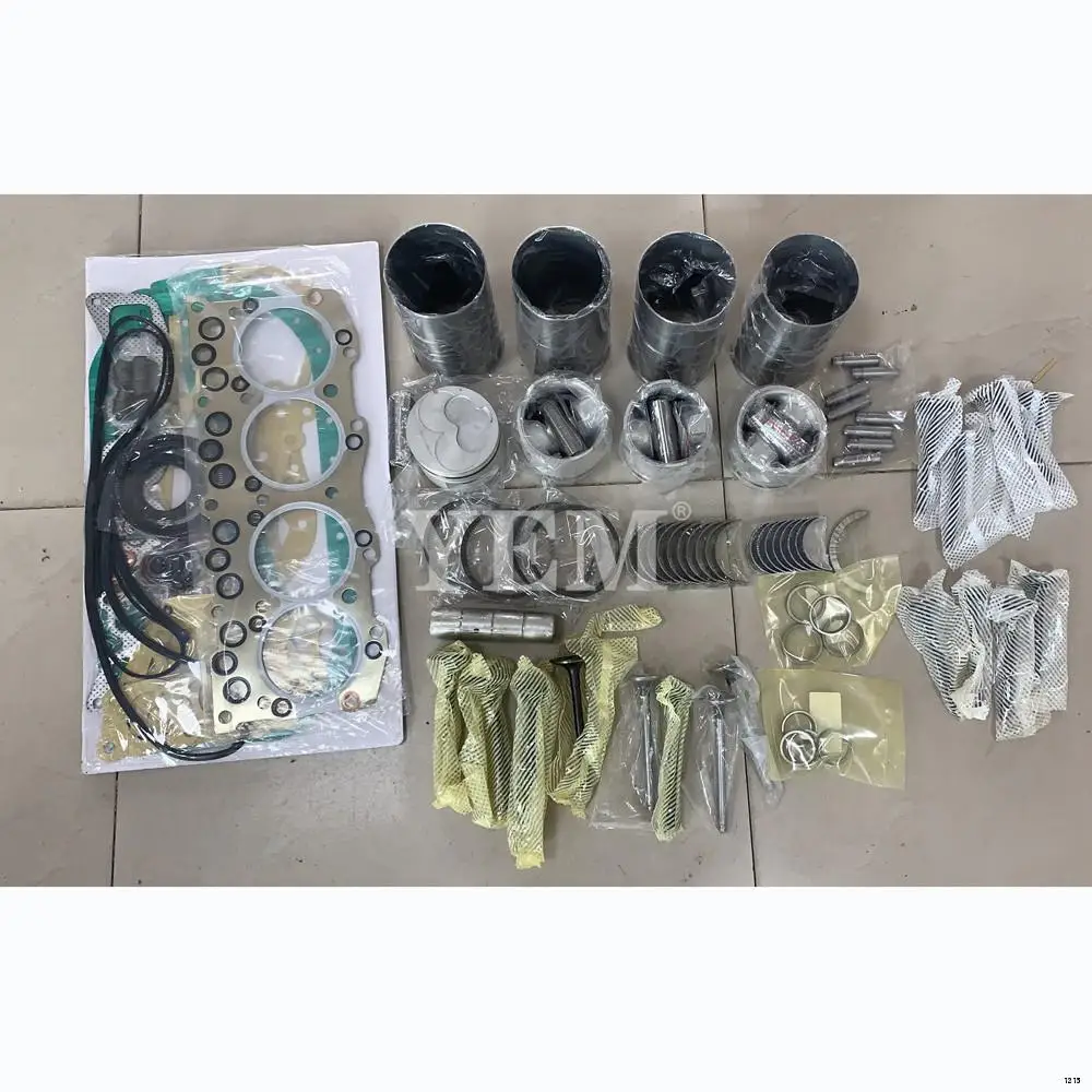 Overhaul Kit With Engine Valves Bearings Piston Rings Full Gasket Set Liner Kit For Isuzu C223 Agricultural Spare Parts