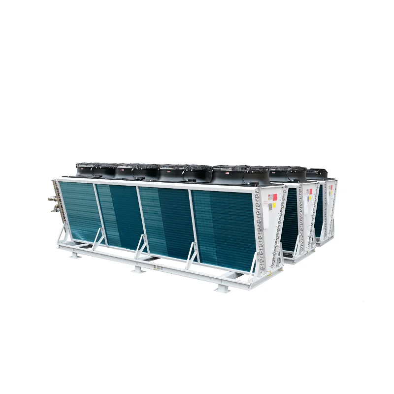 W-TEL High Efficient V-type Flat-type Water Liquid Cooling  Dry Cooler for Energy Storage Data Center